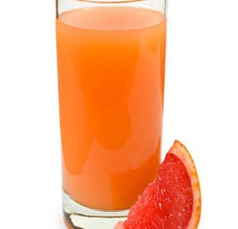 Jus de pamplemousse frais