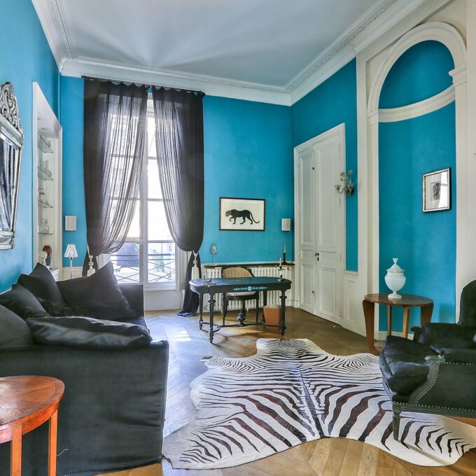 Dans l'appartement avec jardin d'Elisabeth