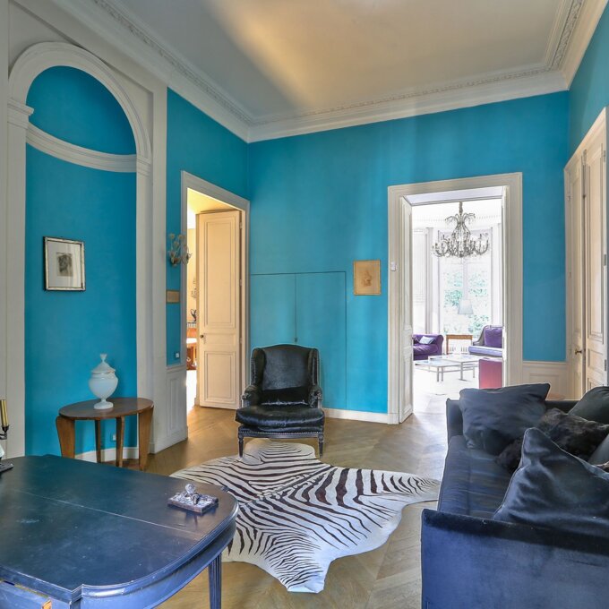 Dans l'appartement avec jardin d'Elisabeth