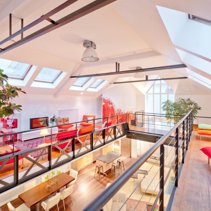 Le loft industriel de Julie