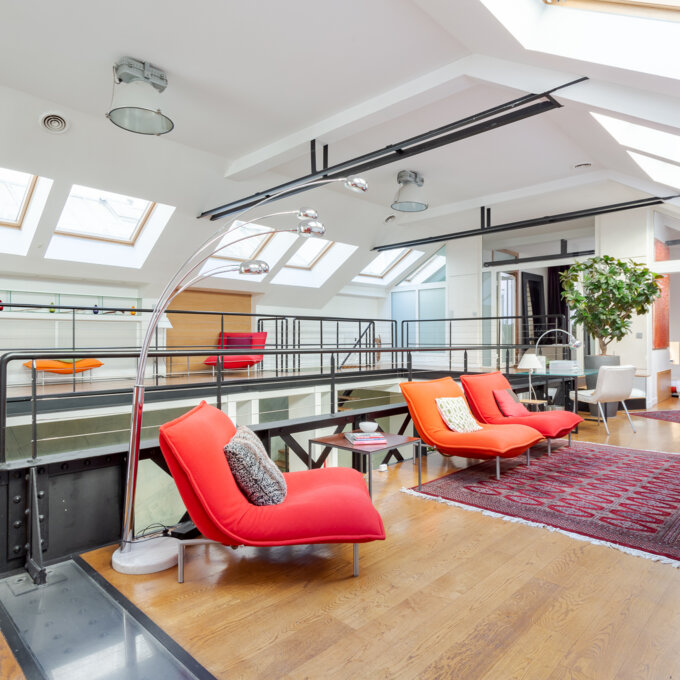 Le loft industriel de Julie