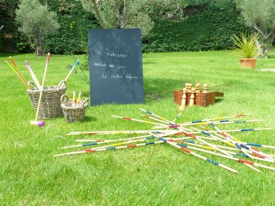 Jeux en bois géants