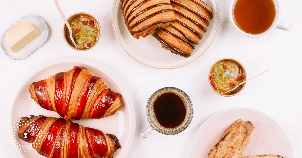 Menu Le petitdéjeuner traditionnel de Marie à Paris