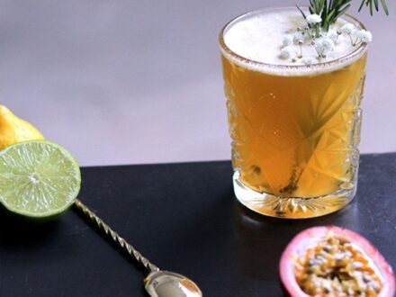 Bar et boissons servis lors d'une réception