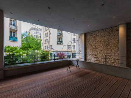 La galerie et terrasse d'architecte — photo 3