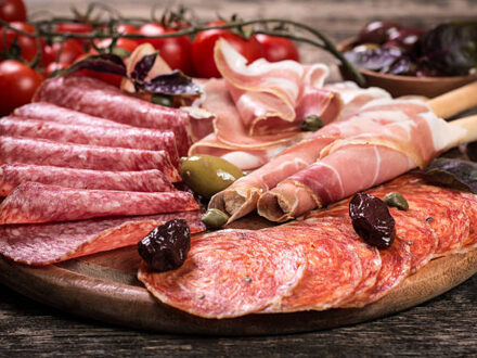 La planche de charcuterie de Reine