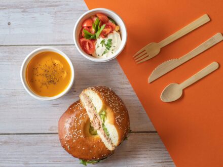 Lunchbox bagel thon été