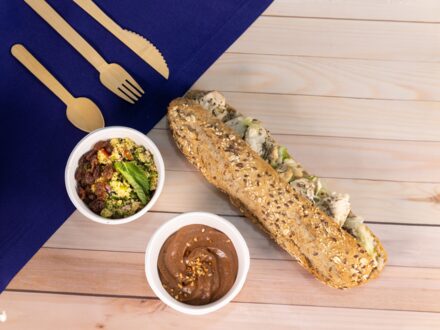 Lunchbox sandwich pierrot avec entrée