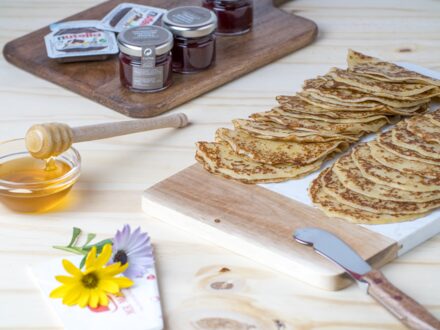 Les crêpes sucrées de Maurine