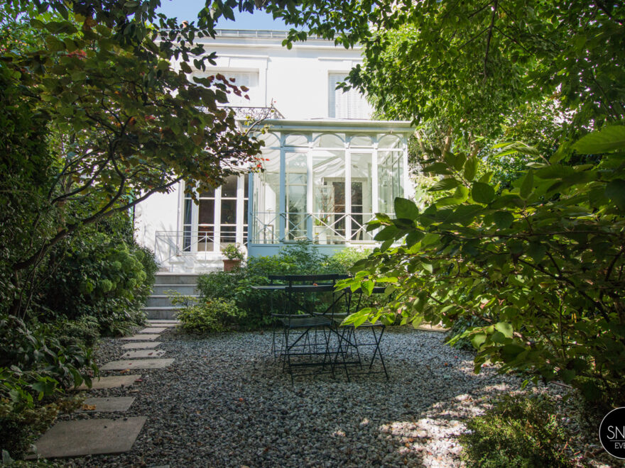 La villa avec jardin de Marie