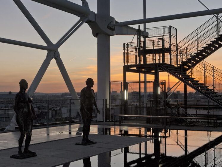 Le rooftop du Centre Pompidou