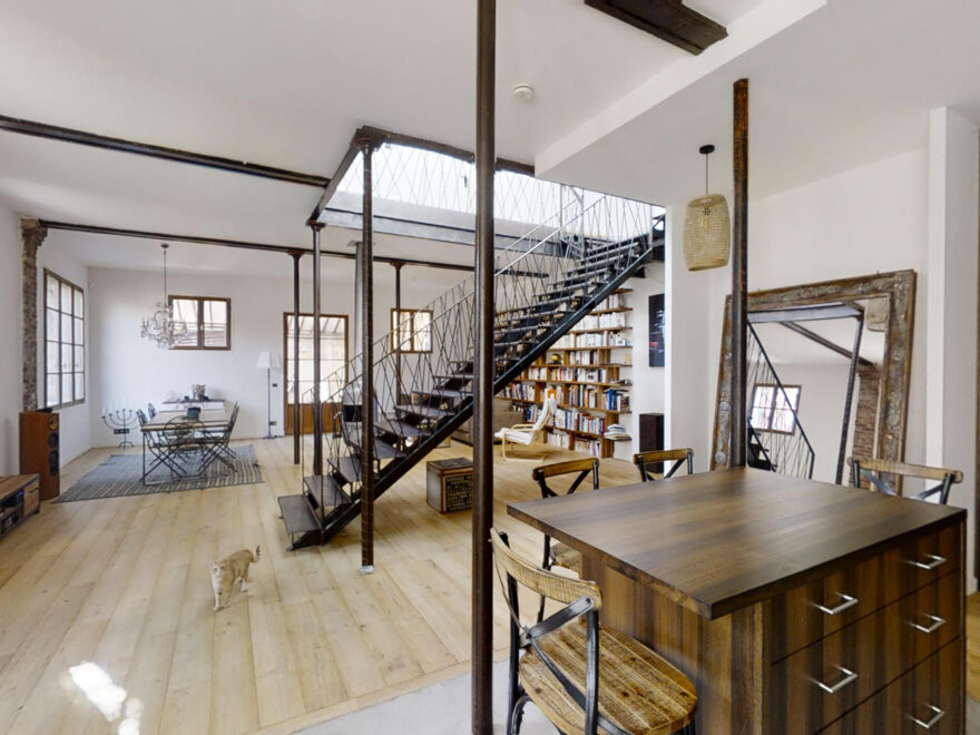 Le loft avec cour de Pantin