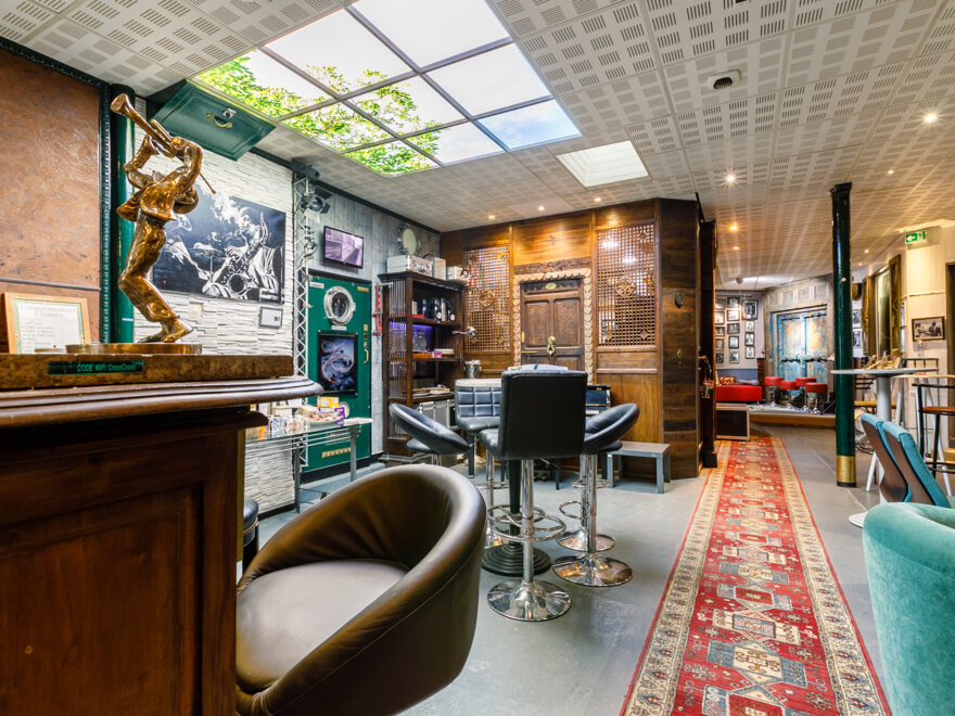 Le studio d'enregistrement d'Yves