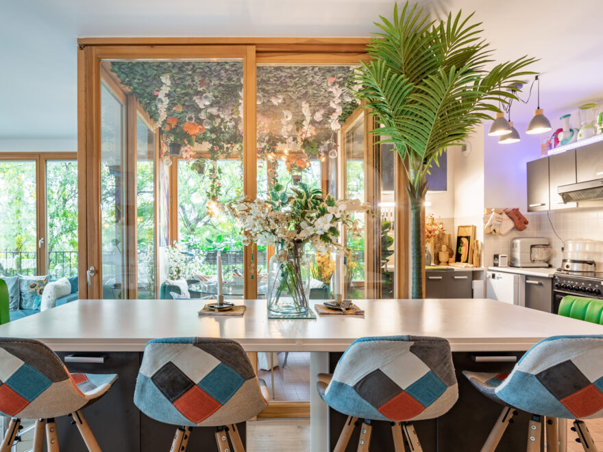 L'appartement et jardin d'intérieur de Danièle