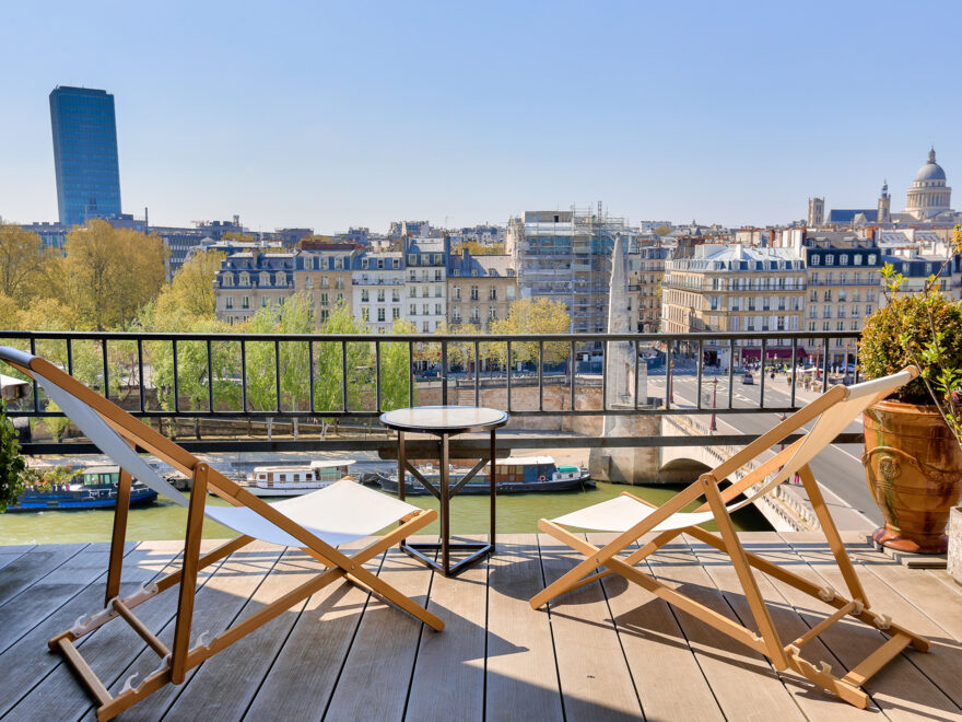 La terrasse panoramique de François