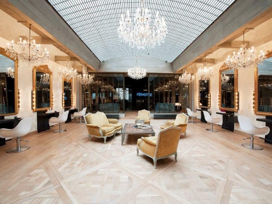 Salon de coiffure chic et atypique