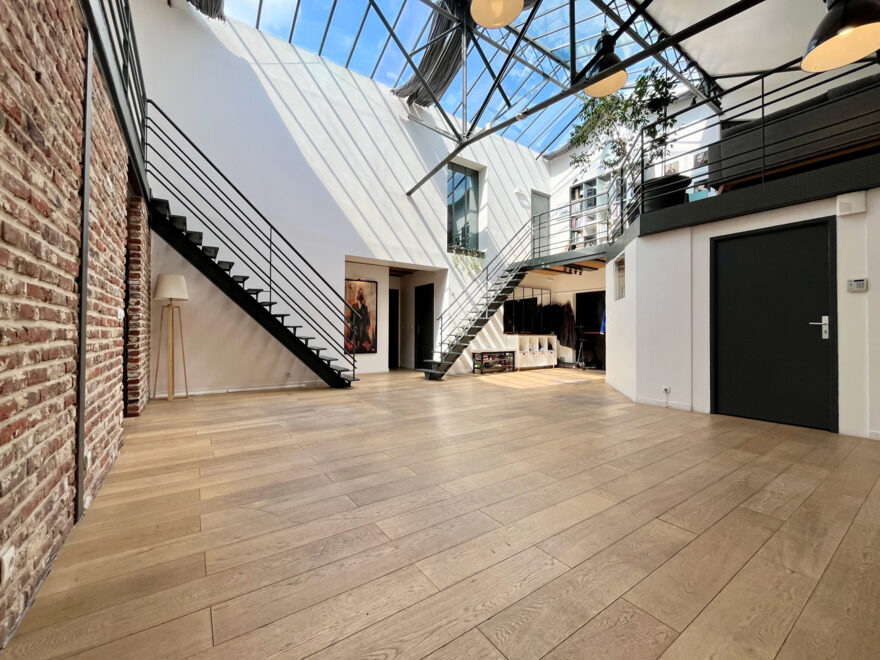 Le grand loft industriel Eiffel
