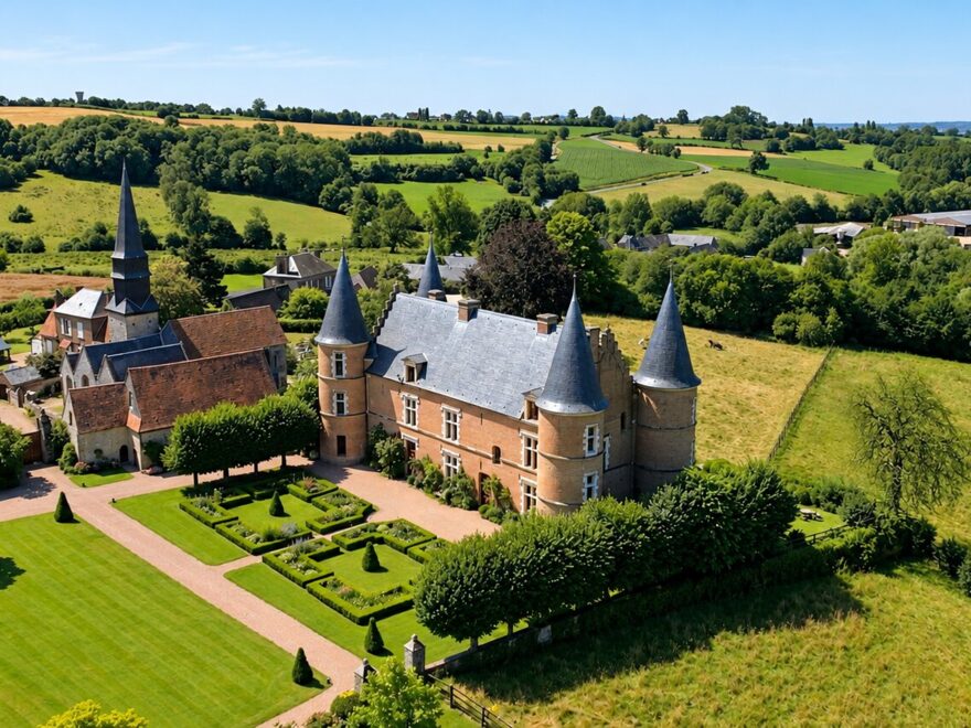 Le château d'Hannaches